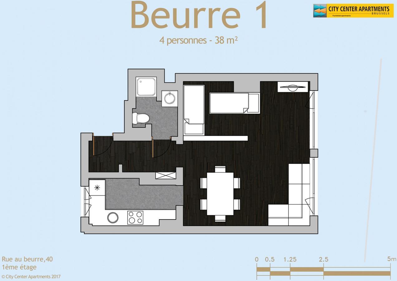City Center Apartments Grand Place Bruksela Zewnętrze zdjęcie